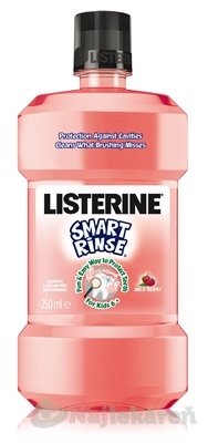 E-shop LISTERINE Smart Rinse Berry ústna voda 250ml