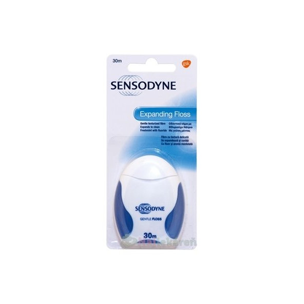 SENSODYNE Expanding Floss zubná niť 30 m, 1 kus