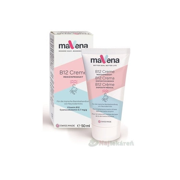 Mavena B12 KRÉM proti svrbeniu 50ml