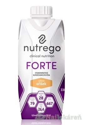 E-shop Nutrego FORTE s príchuťou oriešok, 12x330ml