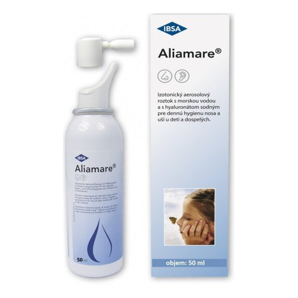 Aliamare roztok s morskou soľou hygiena nosa 50 ml