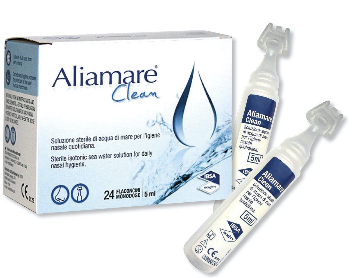 E-shop ALIAMARE Clean nosový roztok na hygienu nosa 24x5 ml
