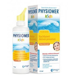 PHYSIOMER KIDS izotonický nosový sprej na čistenie a zvlhčenie nosa 115ml