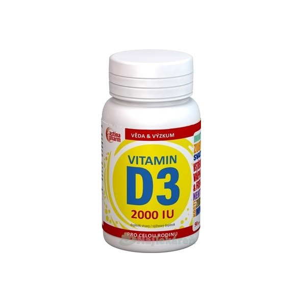 Astina Pharm Vitamín D3 2000 IU