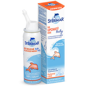 STERIMAR baby hypertonický nosový sprej s meďou pre deti 50ml