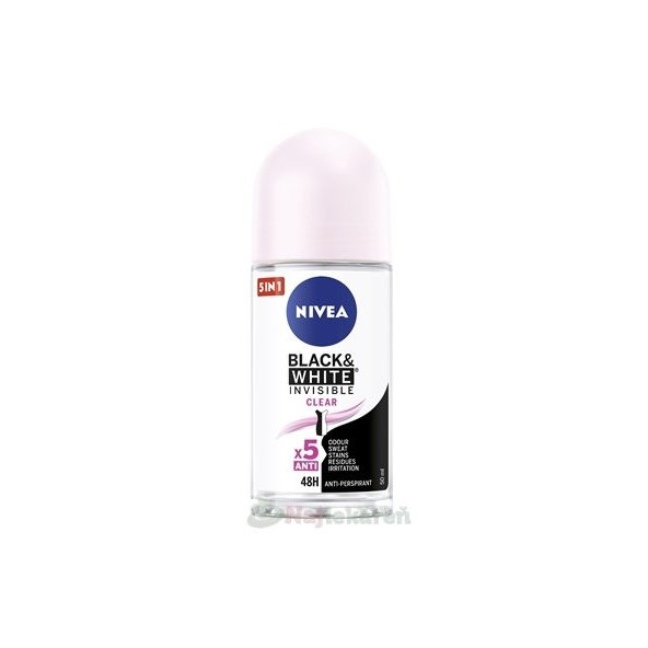 NIVEA Anti-perspirant BLACK & WHITE Clear