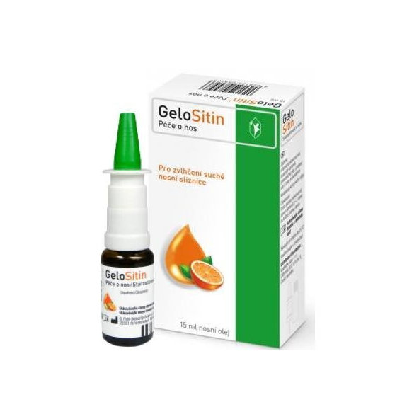 GeloSitin Starostlivosť o nos - nosový olej 15ml