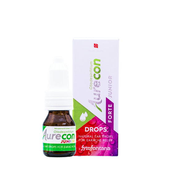 Fytofontana Aurecon drops forte Junior ušné kvapky pre deti 10ml