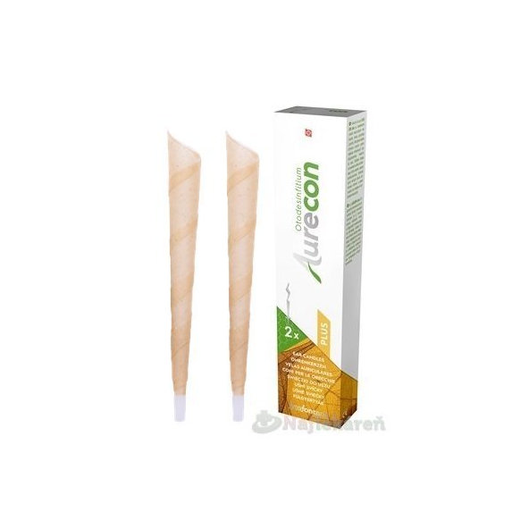 Fytofontana Aurecon PLUS UŠNÉ SVIEČKY, 2ks