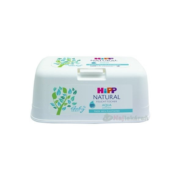 HiPP BabySANFT NATURAL Aqua vlhčené obrúsky