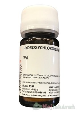 E-shop FAGRON Hydroxychloroquini sulfas v liekovke 10g