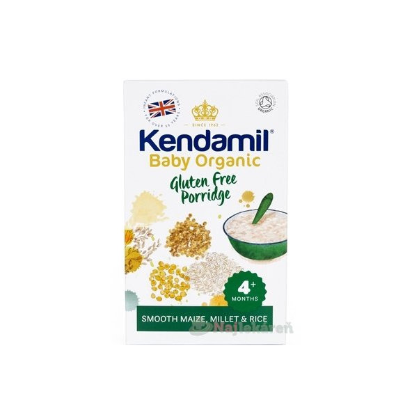 KENDAMIL Organic BIO Bezgluténová kaša 1x150g