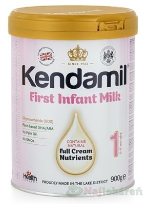 E-shop KENDAMIL 1 prvé dojčenské mlieko 0-6M 900g