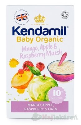 E-shop KENDAMIL Organic, BIO Ovsená kaša s ovocím 1x150 g