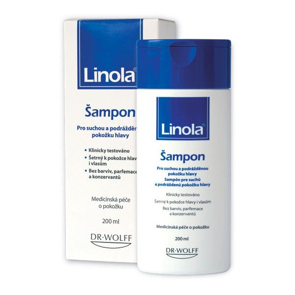 E-shop Linola šampón pre suchú a podráždenú pokožku hlavy 200 ml