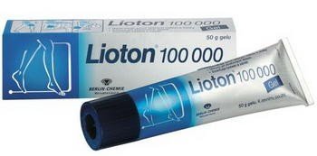 E-shop Lioton gél 100 000 na ochorenia žíl a zápaly 100 g