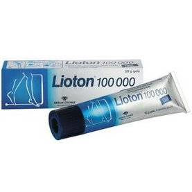Lioton gel 100 000 na ochorenia žíl a zápaly 50 g