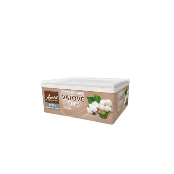 A vata NATUR VATOVÉ TYČINKY box 200ks