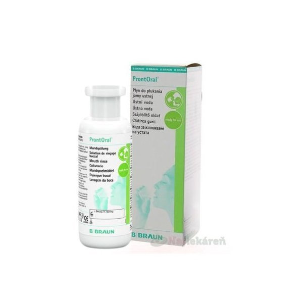 B.BRAUN PRONTORAL výplach ústnej dutiny 250ml