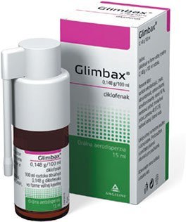 E-shop Glimbax sprej do hrdla 15 ml
