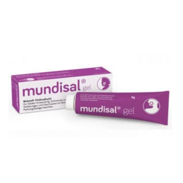 Mundisal gél na zápaly v ústnej dutina 8 g