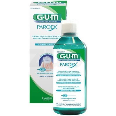 E-shop GUM PAROEX (CHX 0,06 %) ústna voda 500ml