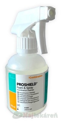 E-shop PROSHIELD Incontinence Cleanser Foam & Spray čistiaca pena v spreji 235ml