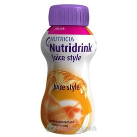 Nutridrink Juice Style, s pomarančovou príchuťou, 4x200ml