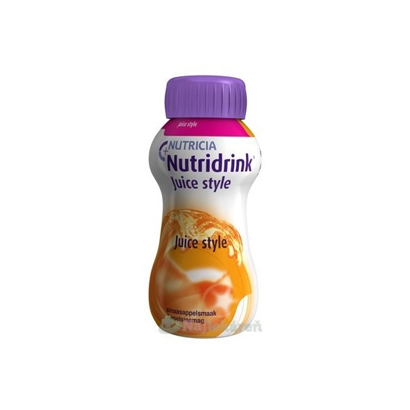 Nutridrink Juice Style, s pomarančovou príchuťou, 4x200ml