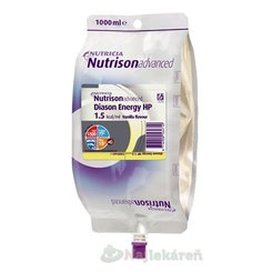 Nutrison advanced Diason Energy HP, s vanilkovou príchuťou, 8x1000ml