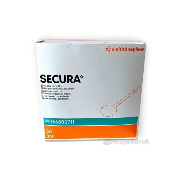 SECURA No-sting barrier film tampón 50ks