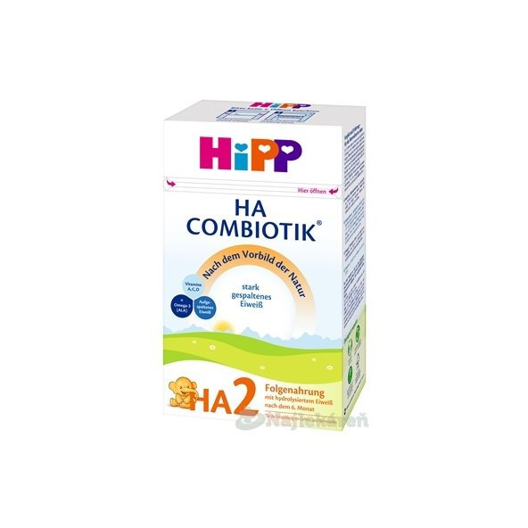 HiPP Mlieko dojčenské hypoalergénne HA 2 Combiotik 500g