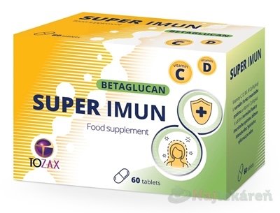 E-shop TOZAX Super Imun na imunitný systém 60 tabliet
