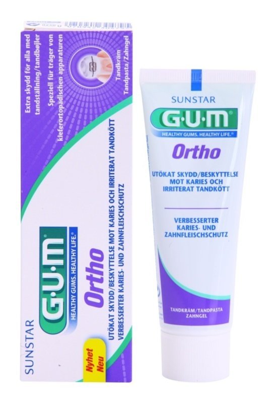 E-shop GUM Ortho zubný gel pre nositelov stojčekov 75 ml