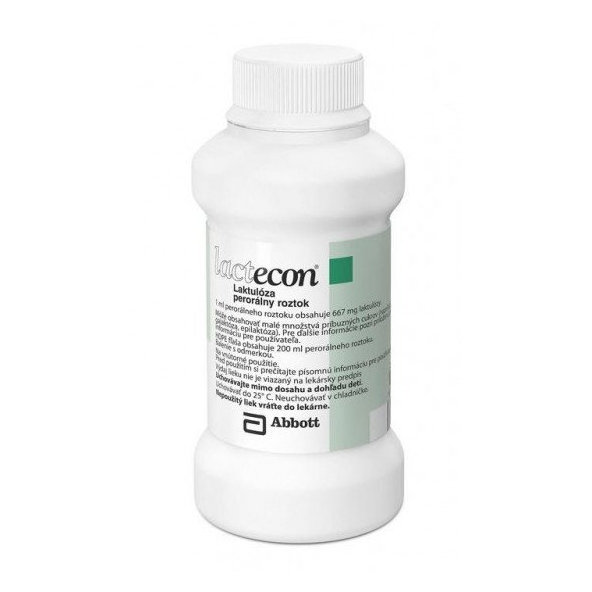 Lactecon na zmäkčenie stolice 200ml