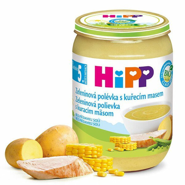 HIPP Polievka BIO Zeleninová s kuracím mäsom