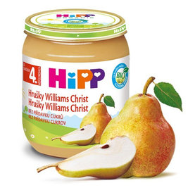 HiPP Príkrm ovocný Hrušky Wiliams-Christ 125g