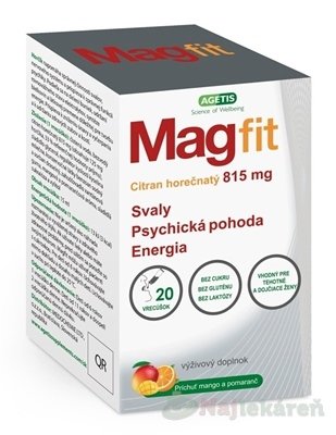 E-shop Magfit gel vo vrecúškach 20ks