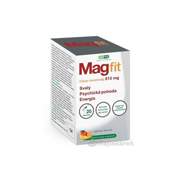 Magfit gel vo vrecúškach 20ks