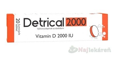 E-shop Detrical 2000 Vitamín D