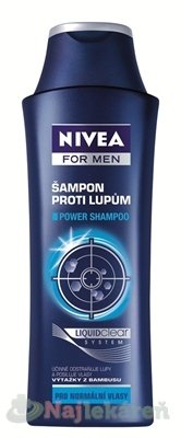E-shop NIVEA MEN POWER Šampón proti lupinám pre mužov