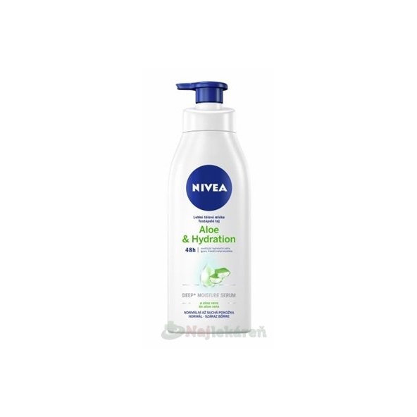 NIVEA Ľahké telové mlieko Aloe & Hydration