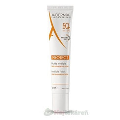 A-DERMA PROTECT transparentný fluid SPF50+ 40ml