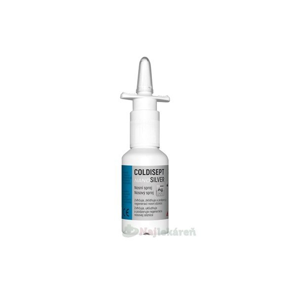 COLDISEPT nanoSILVER nosový sprej 20 ml