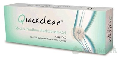 E-shop Quickclean 40 mg/2 ml gél s hyaluronátom sodným na osteoartrózy kĺbov 2 ml