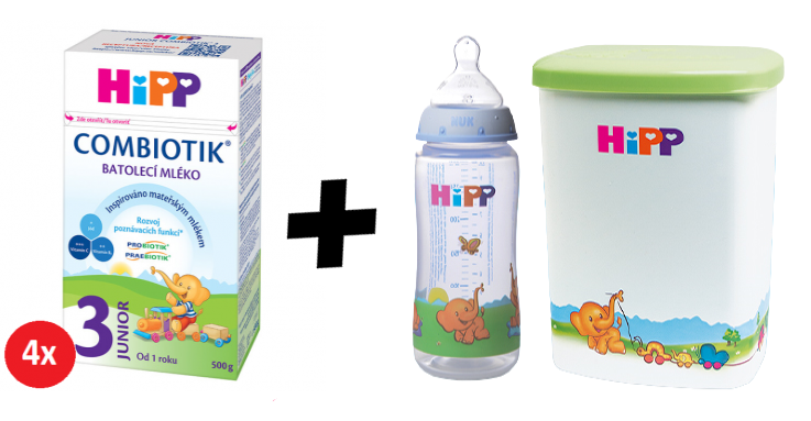 E-shop HiPP 3 JUNIOR Combiotik mliečna batoľacia výživa 4x500 g