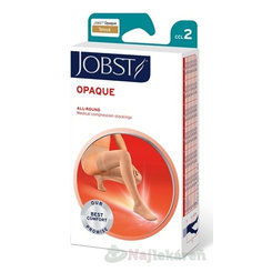 JOBST OPAQUE kompresívne stehenné pančuchy s lemom a zatvorenou špičkou veľ. 5