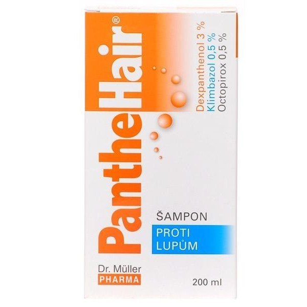 E-shop Panthenol šampón proti lupinám 250 ml