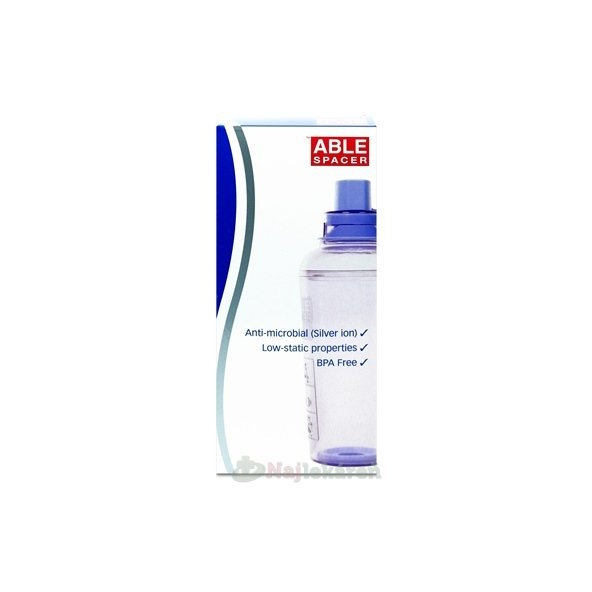 ABLE SPACER 2 Nadstavec inhalačný s ventilom, 1ks