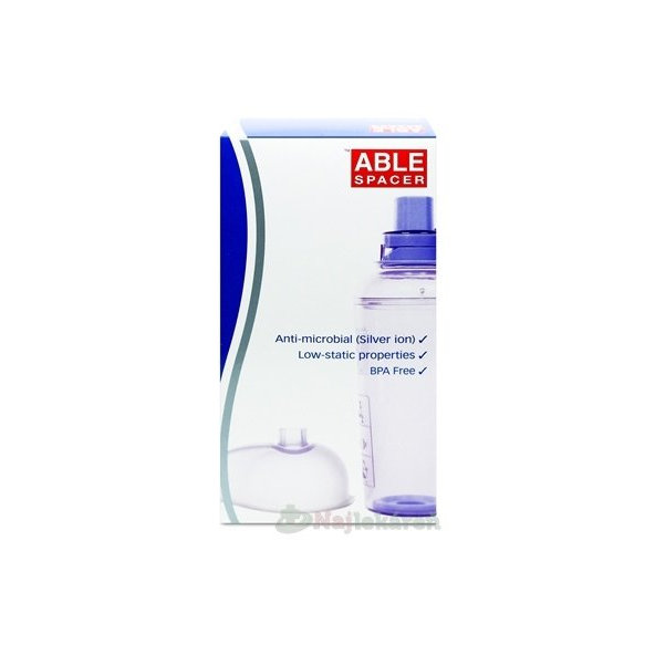 ABLE SPACER 2 + Large Mask Nadstavec inhalačný, 1ks